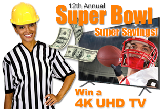 Super Bowl, Super Savings Giveaway